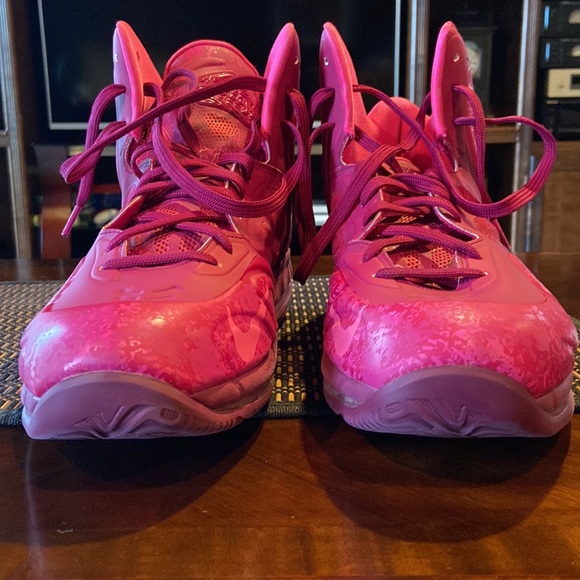 Nike hyperposite “fireberry” sz 13 - Picture 4 of 6